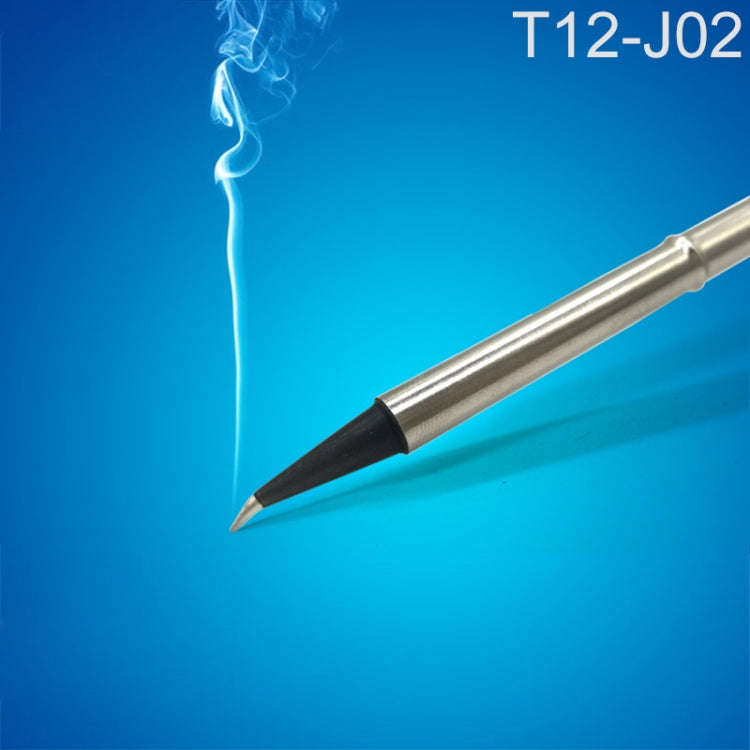 QUICKO T12-J02 Black Welding Lead-free Soldering Iron Tip, T12-J02