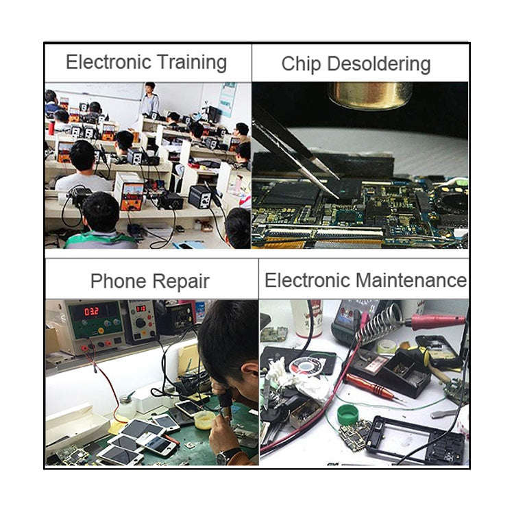 Kaisi K-858D SMD Hot-Air Soldering Station LED Digital Display Support Controllable Temperature f...