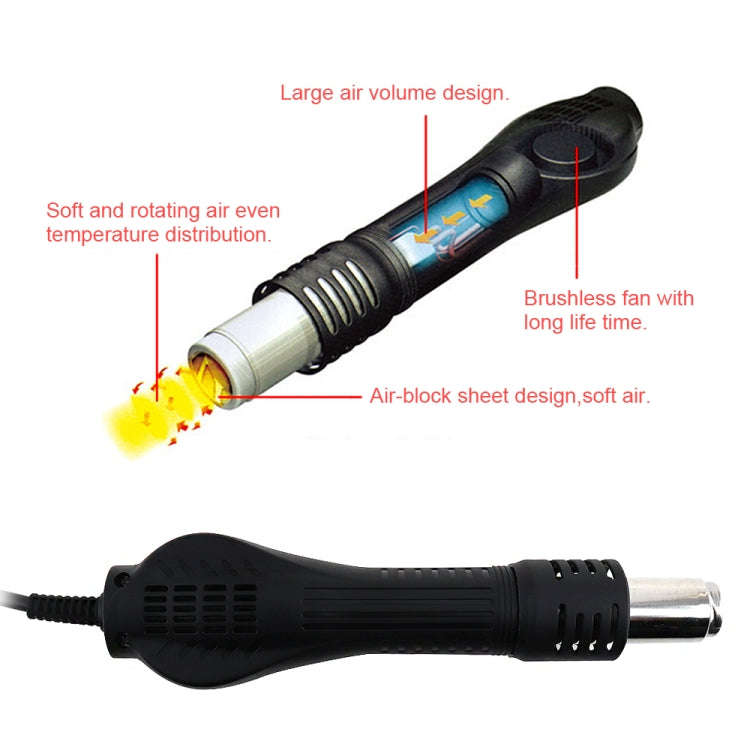 Kaisi K-858D SMD Hot-Air Soldering Station LED Digital Display Support Controllable Temperature f...