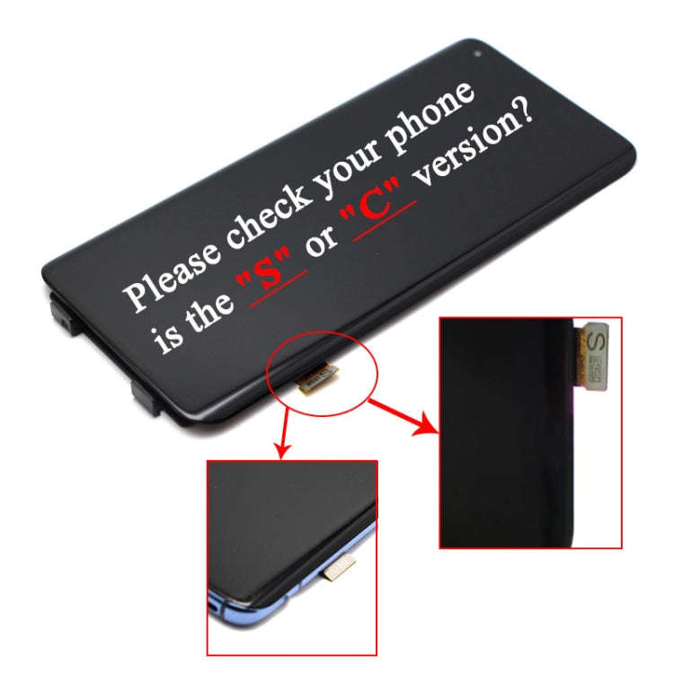 Original AMOLED Material LCD Screen and Digitizer Full Assembly for Xiaomi Mi 10 / Mi 10 Pro (S V...
