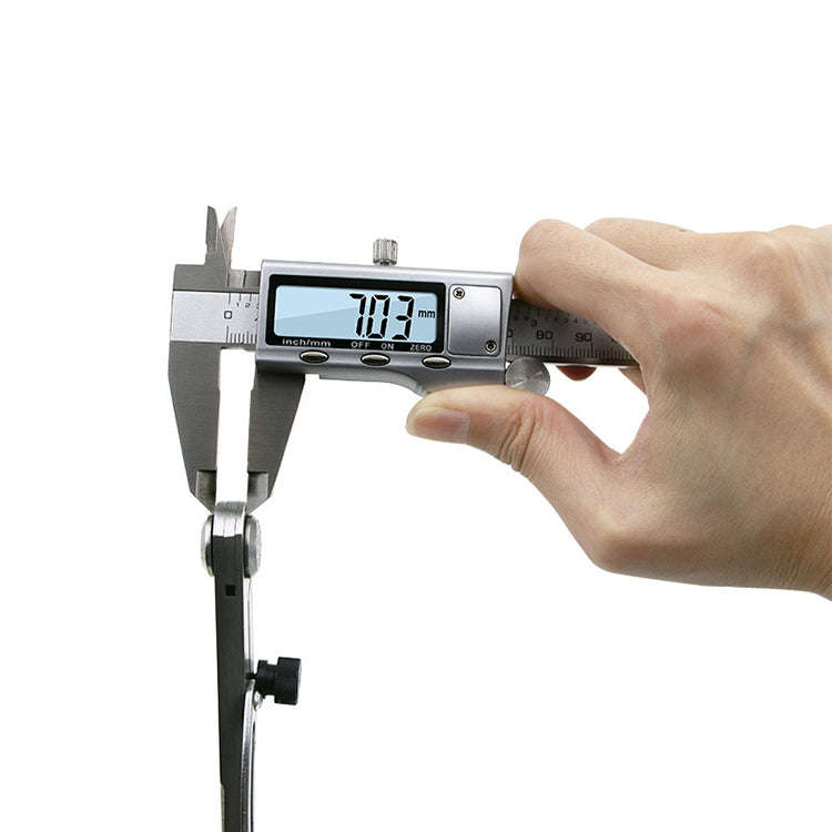 Carbon Steel Head Spacing Gauge Compasses Industrial Leather Side Liner Tool, Length: 153mm, Leng...