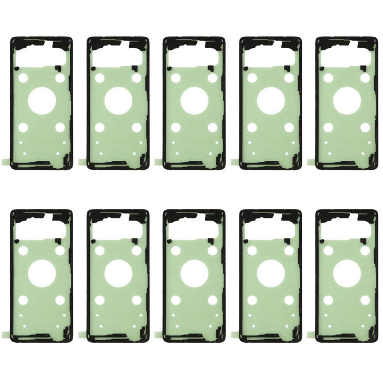 For Galaxy S10 10pcs Back Housing Cover Adhesive, Galaxy S10