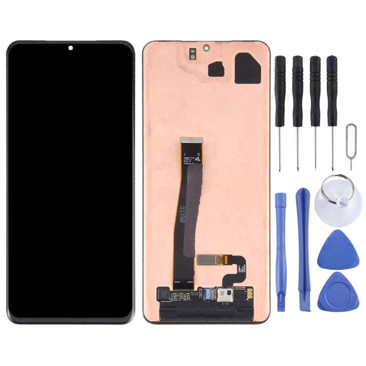Original Dynamic AMOLED Material LCD Screen and Digitizer Full Assembly for Galaxy S20 Ultra 4G, ...