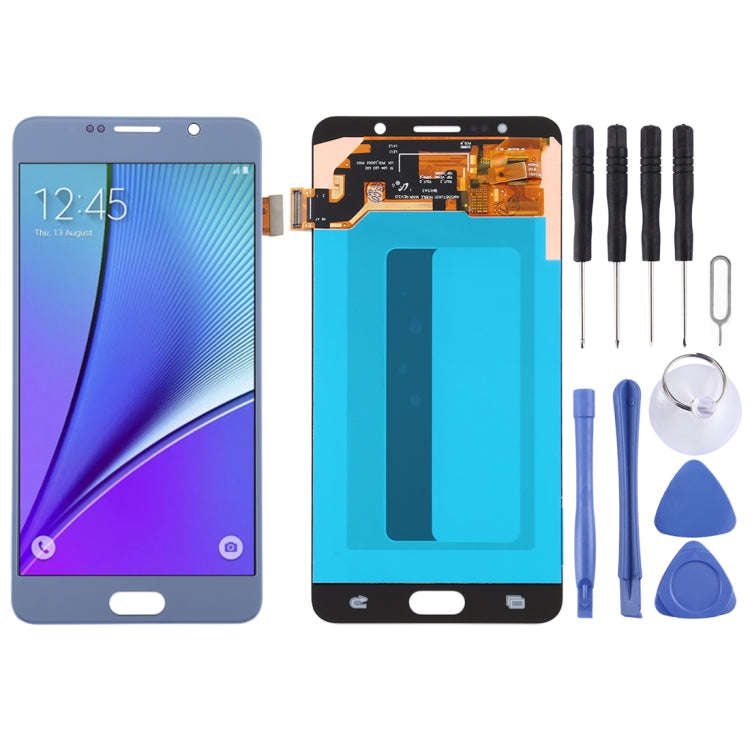 5.5 inch OLED Material LCD Screen and Digitizer Full Assembly for Samsung Galaxy Note 5, For Gala...