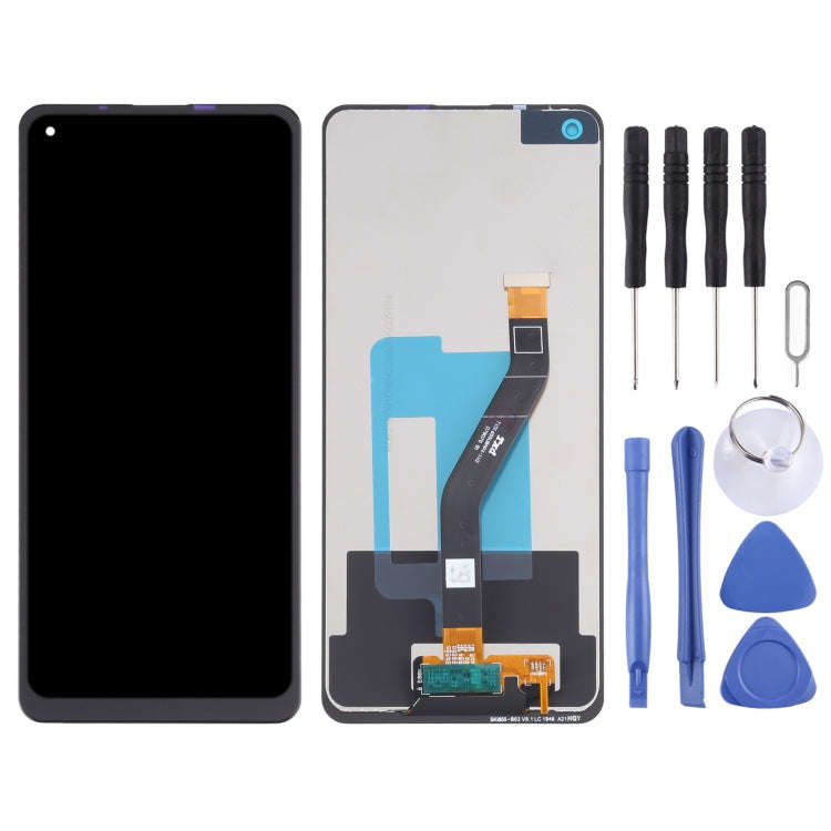 Original LCD Screen and Digitizer Full Assembly for Samsung Galaxy A21, For Samsung Galaxy A21(Or...
