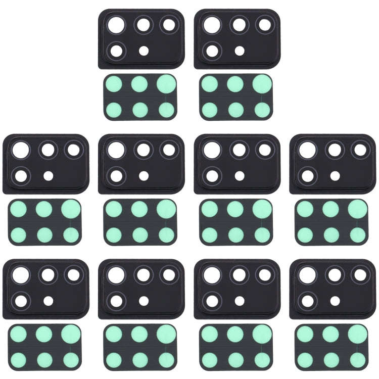 For Samsung Galaxy A51 10pcs Camera Lens Cover, For Samsung Galaxy A51