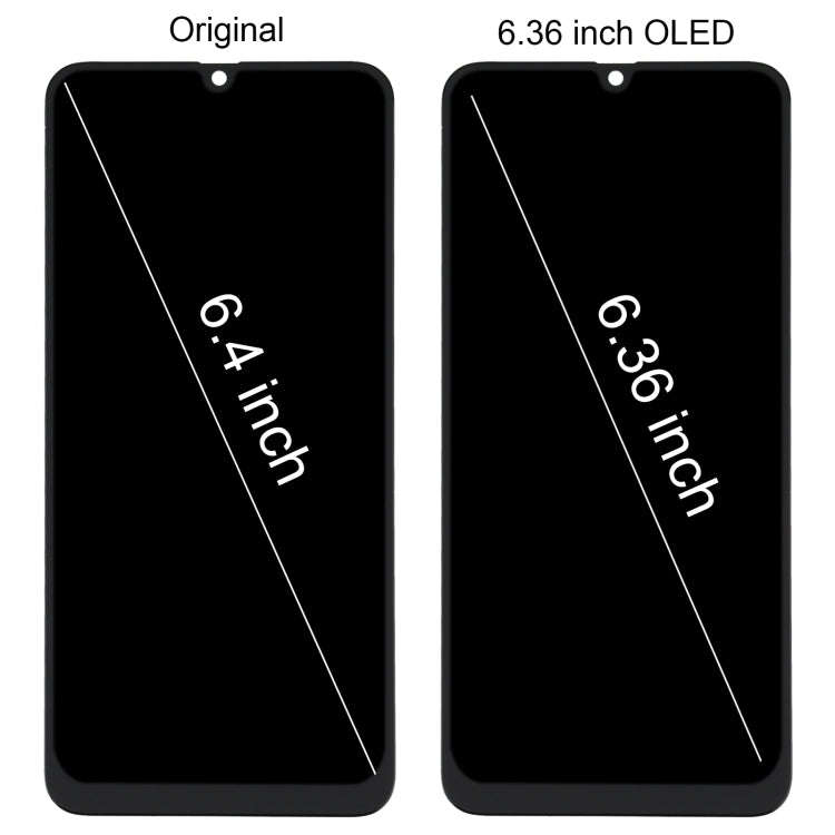 6.36 inch OLED Material LCD Screen and Digitizer Full Assembly for Samsung Galaxy M30s SM-M307, F...