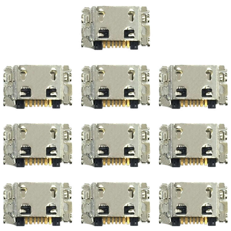 10pcs Charging Port Connector for Galaxy M10 / M105F / A10 / A105F / A7 (2018) / A750F / A7500, F...