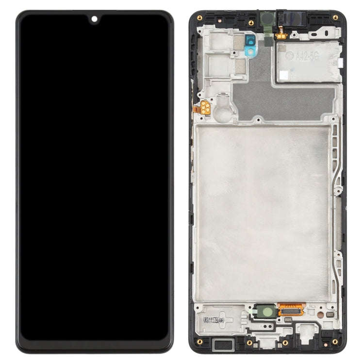 Original LCD Screen and Digitizer Full Assembly with Frame for Samsung Galaxy A42 5G SM-A426, For...