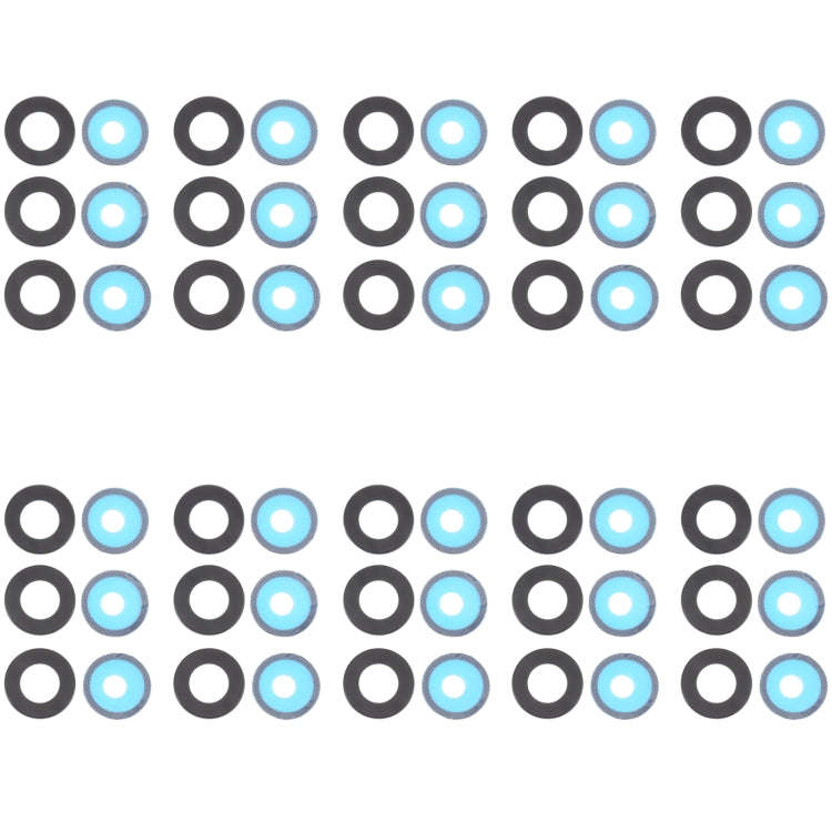 For Samsung Galaxy A52 5G SM-A526 10pcs Back Camera Lens, For Samsung Galaxy A52 5G