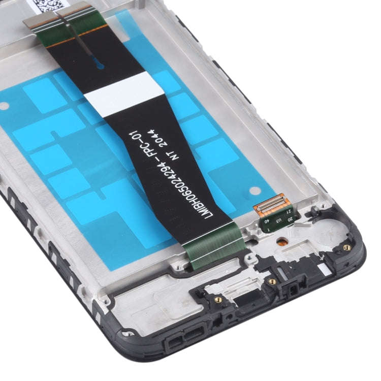 Original LCD Screen and Digitizer Full Assembly With Frame for Samsung Galaxy A02s SM-A025F(GA Ve...