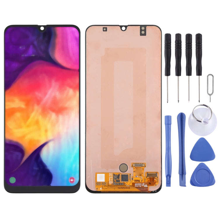 Original LCD Screen and Digitizer Full Assembly for Samsung Galaxy A50 SM-A505, For Samsung Galax...