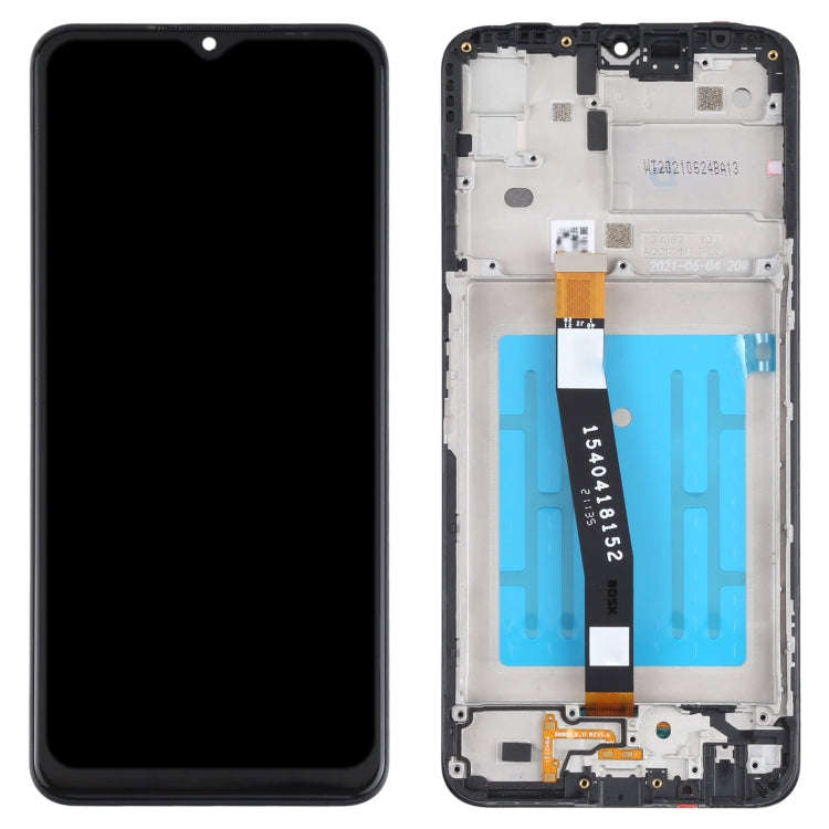 Original LCD Screen and Digitizer Full Assembly with Frame for Samsung Galaxy A22 5G SM-A226, For...