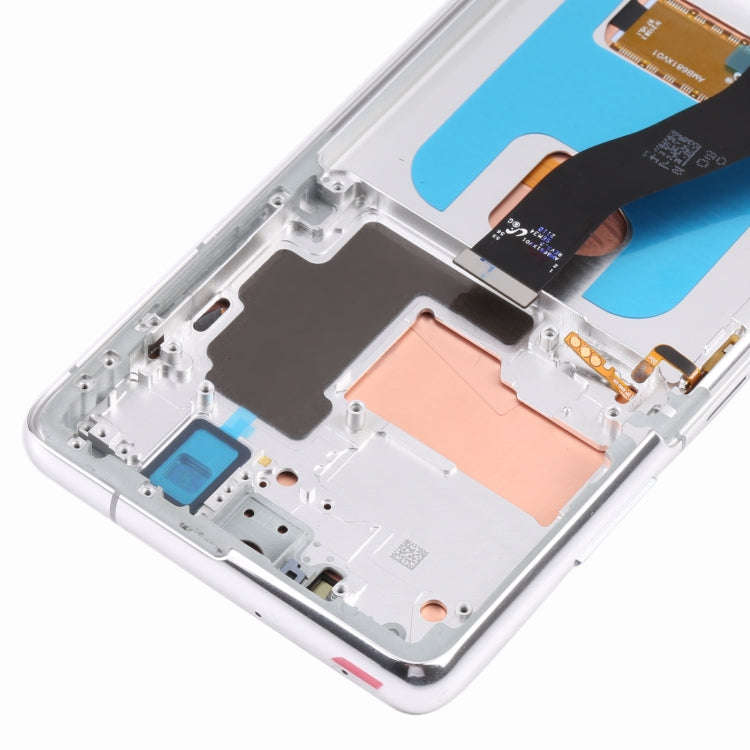 Original LCD Screen and Digitizer Full Assembly with Frame For Samsung Galaxy S21 Ultra 5G SM-G99...
