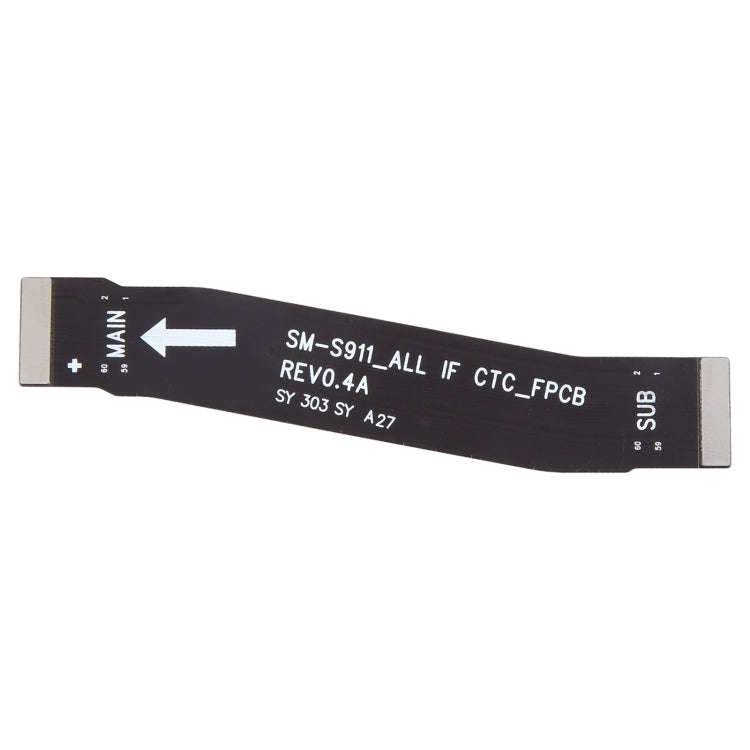 For Samsung Galaxy S23 SM-S911B Original Mainboard Connector Flex Cable, For Samsung Galaxy S23