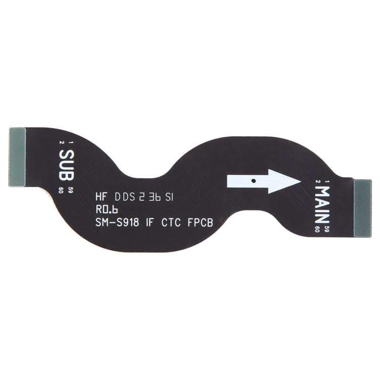For Samsung Galaxy S23 Ultra SM-S918B Original Mainboard Connector Flex Cable, For Samsung Galaxy...