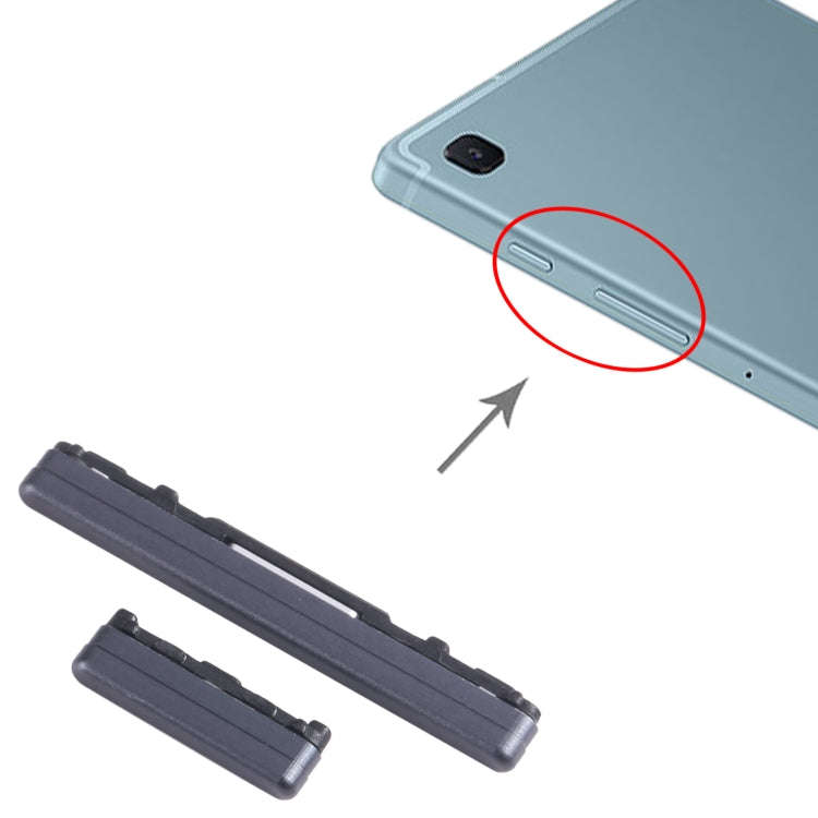 For Samsung Galaxy Tab S6 Lite SM-P610/P615 1set Original Power Button + Volume Control Button, F...