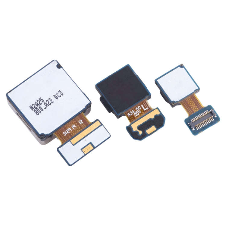 For Samsung Galaxy A34 SM-A346B Camera Set (Macro + Wide + Back Camera), For Samsung Galaxy A34