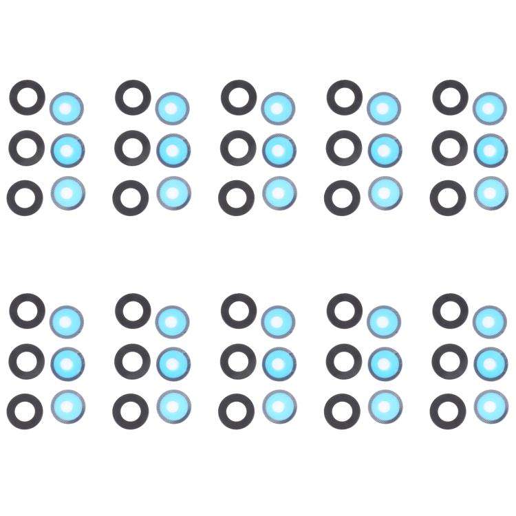 For Samsung Galaxy A52s SM-A528B 10pcs Back Camera Lens, For Samsung Galaxy A52s