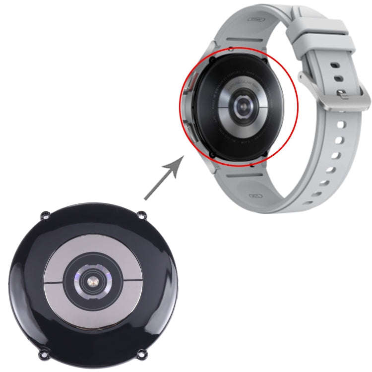 Original Back Cover With Heart Rate Sensor + Wireless Charging Module For Samsung Galaxy Watch4 C...