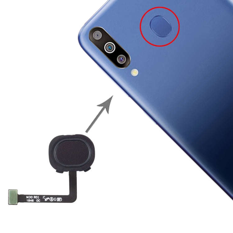 For Galaxy M30 Fingerprint Sensor Flex Cable, For Samsung Galaxy M30