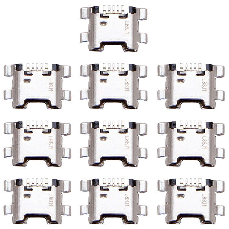 10 PCS Charging Port Connector for Huawei Y6 (2018), For Huawei Y6 (2018)