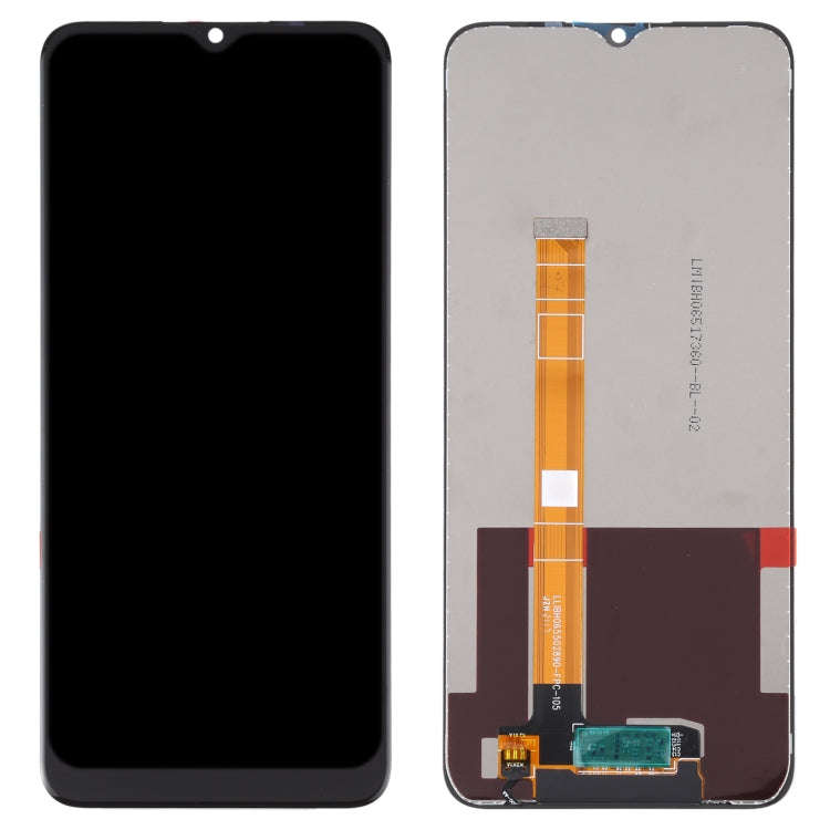 Original LCD Screen and Digitizer Full Assembly for OPPO Realme C21Y RMX3261, For Realme C21Y (Or...