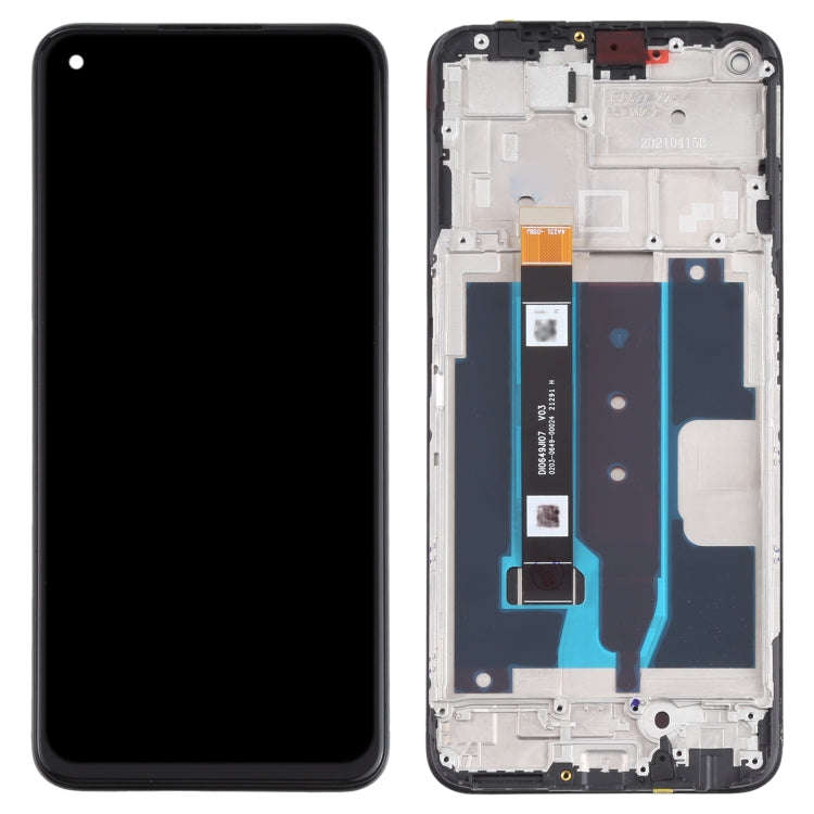 Original LCD Screen and Digitizer Full Assembly With Frame for OPPO Realme V13 5G, For OPPO Realm...