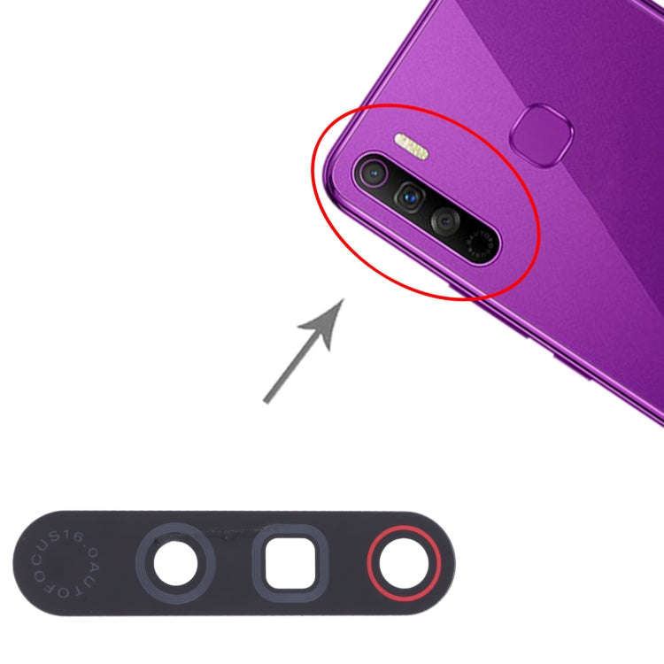 For Infinix S5 Lite X652B, X652C 10pcs Back Camera Lens, For Infinix S5 Lite