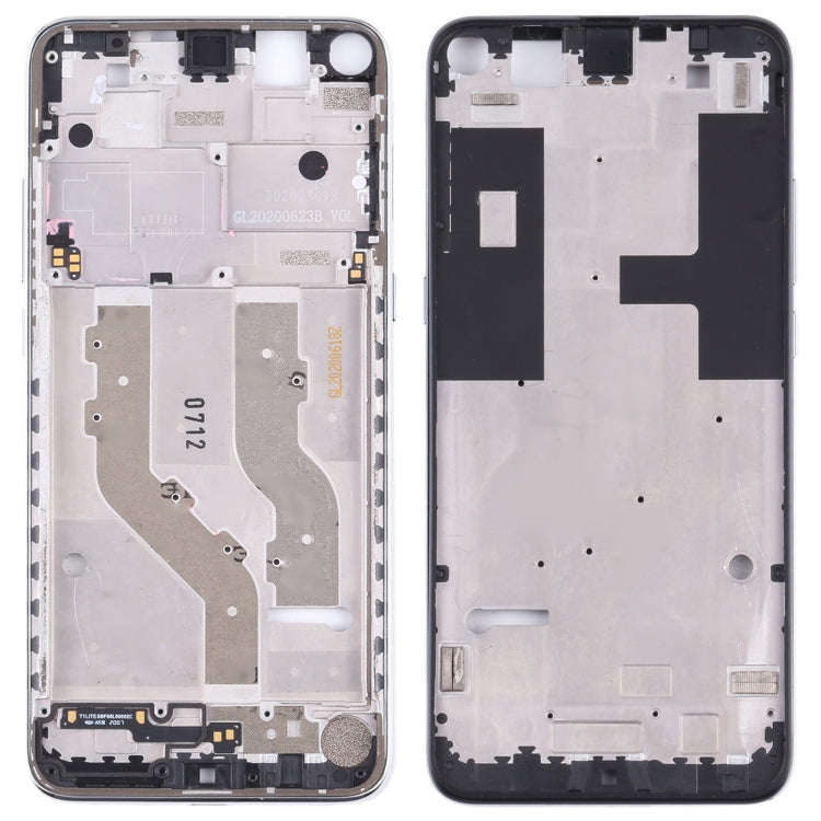 Original Front Housing LCD Frame Bezel Plate for TCL 10L / 10 Lite T770H, T770B, For TCL 10L / 10...