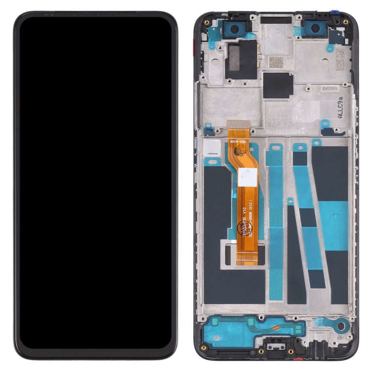 LCD Screen and Digitizer Full Assembly with Frame for OPPO F11 Pro CPH1959 CPH2209 CPH1989, For O...