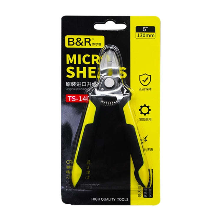 B&R TS-140 130mm 5 inch High Precision Wire Cable Cutters Cutting, B&R TS-140