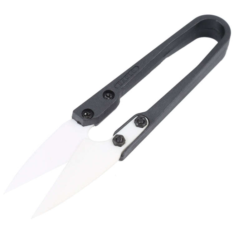 2pcs Insulated Ceramic U-shear Hand Tools, Ceramic Scissors