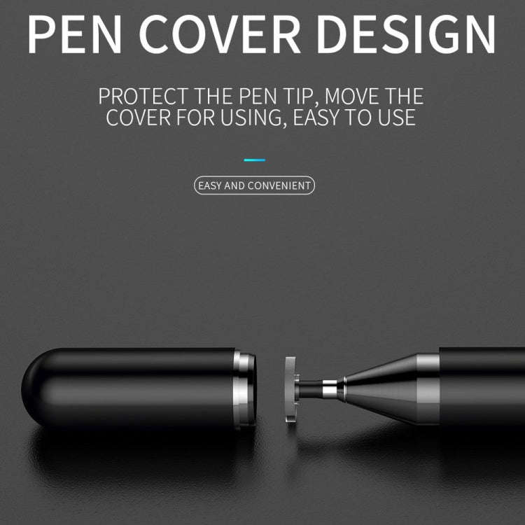 Imitation Porcelain 2 in 1 Mobile Phone Touch Screen Capacitive Pen for Apple / Huawei / Xiaomi /...