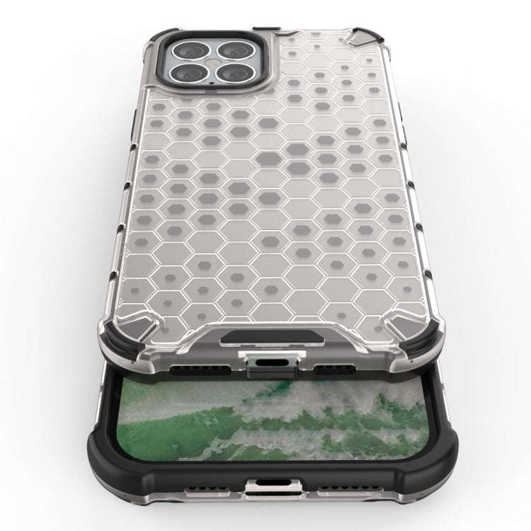 For iPhone 12 Pro 6.1 inch Shockproof Honeycomb PC + TPU Case, For iPhone 12 / 12 Pro