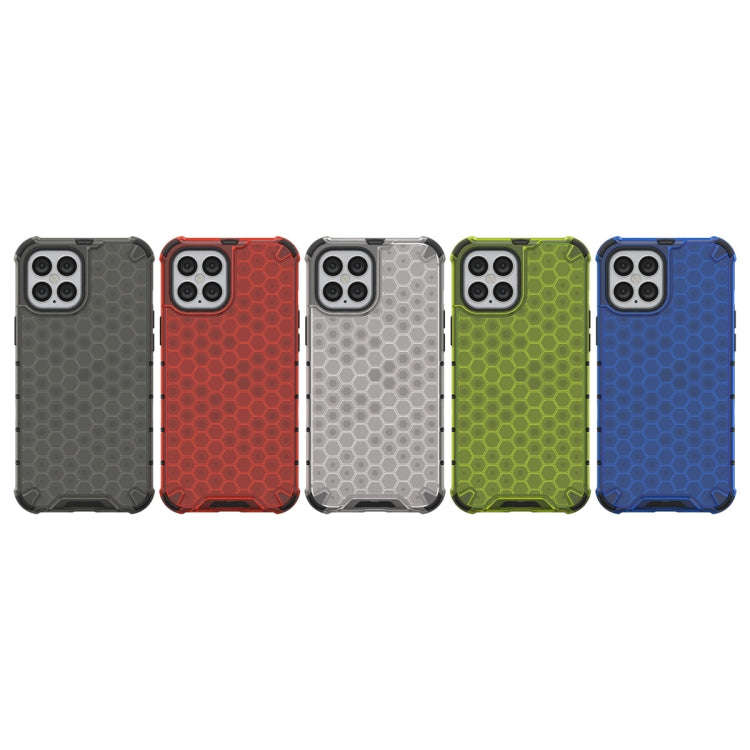 For iPhone 12 Pro 6.1 inch Shockproof Honeycomb PC + TPU Case, For iPhone 12 / 12 Pro