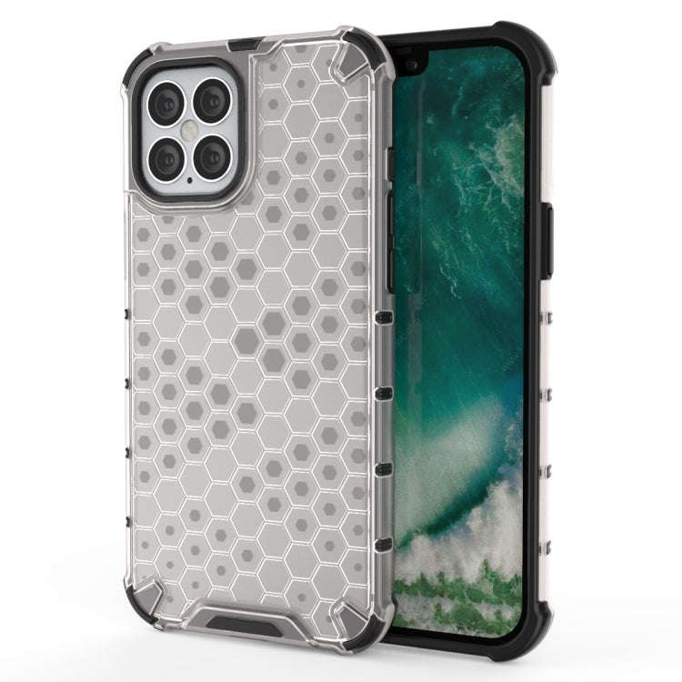 For iPhone 12 Pro 6.1 inch Shockproof Honeycomb PC + TPU Case, For iPhone 12 / 12 Pro