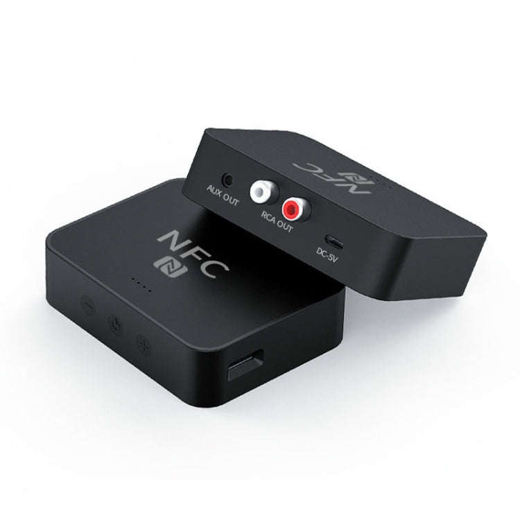 R6 NFC Bluetooth 5.0 Desktop Music Receiver Bluetooth Receiver, Support TF Card