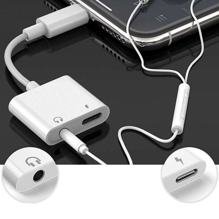 2 in 1 USB-C Adapter with 3.5mm Headphone Jack, Compatible for iPad Pro and Type-C Jack Phone, 2 ...