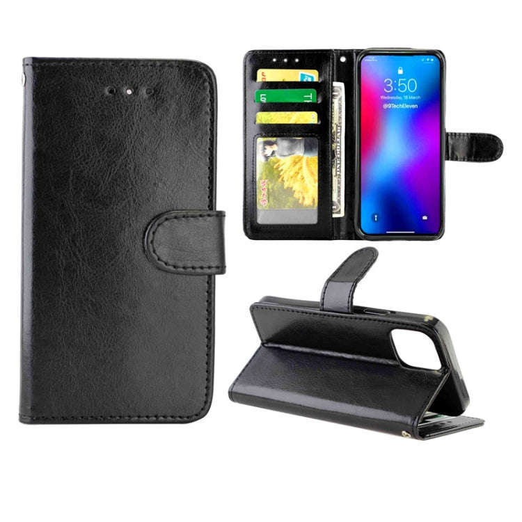 Crazy Horse Texture Leather Horizontal Flip Protective Case with Holder & Card Slots & Wallet & P...