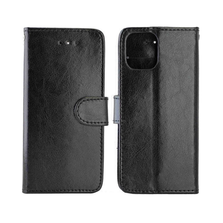 Crazy Horse Texture Leather Horizontal Flip Protective Case with Holder & Card Slots & Wallet & P...