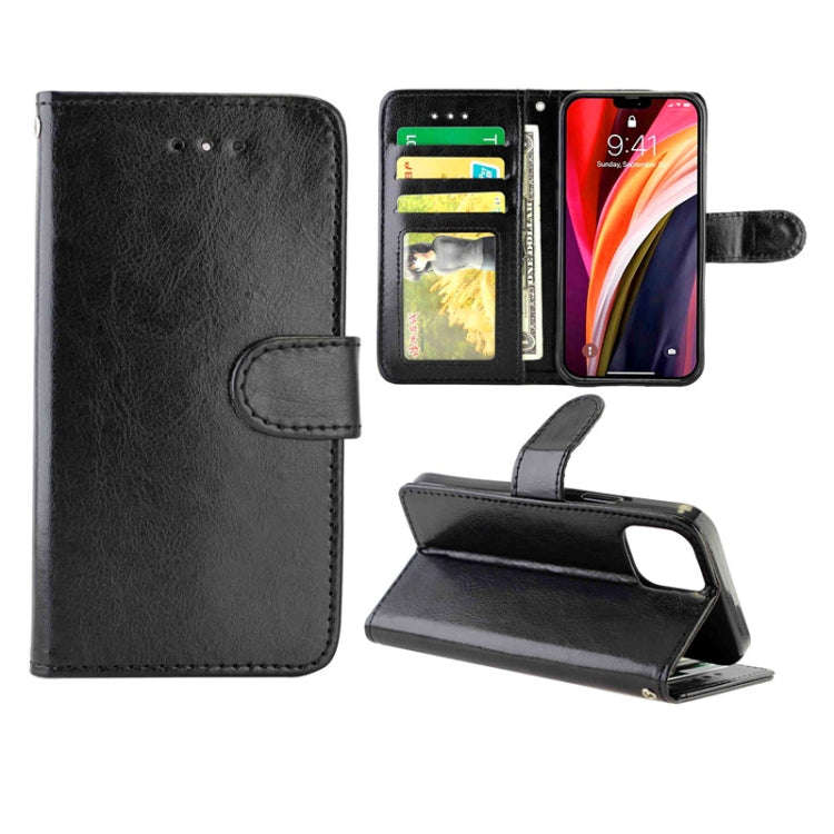 Crazy Horse Texture Leather Horizontal Flip Protective Case with Holder & Card Slots & Wallet & P...