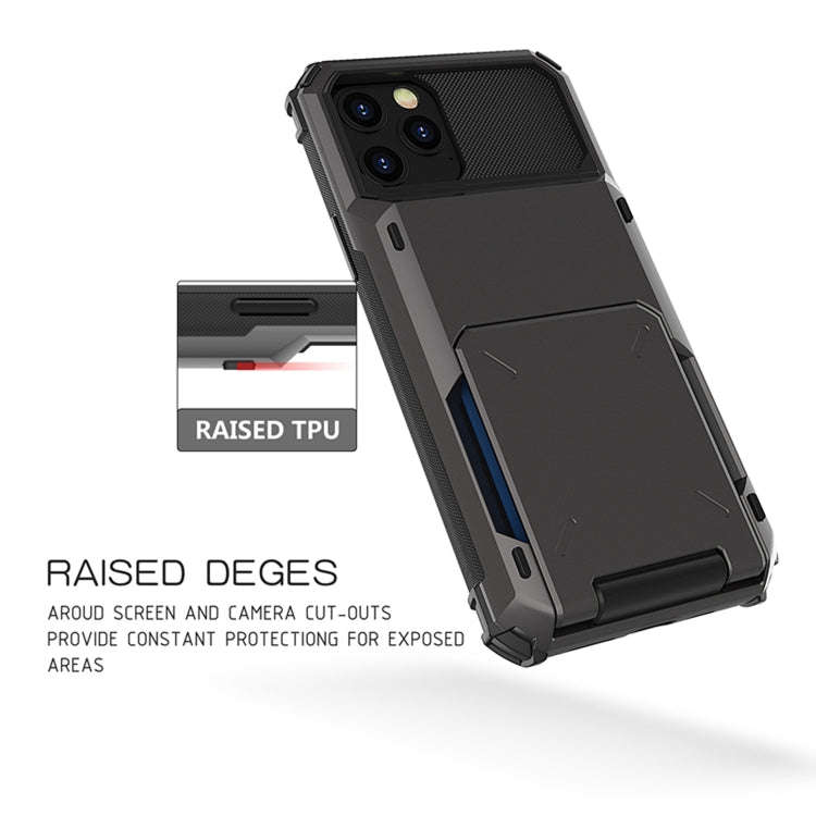 For iPhone 12 Pro Max Scratch-Resistant Shockproof Heavy Duty Rugged Armor Protective Case with C...