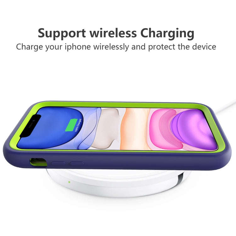 For iPhone 11 Pro Max Wave Pattern 3 in 1 Silicone+PC Shockproof Protective Case, For iPhone 11 P...