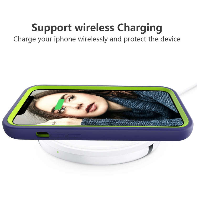 For iPhone 12 Wave Pattern 3 in 1 Silicone+PC Shockproof Protective Case, For iPhone 12 mini