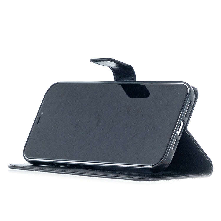 For iPhone 12 Pro Max Crazy Horse Texture Horizontal Flip Leather Case with Holder & Card Slots &...