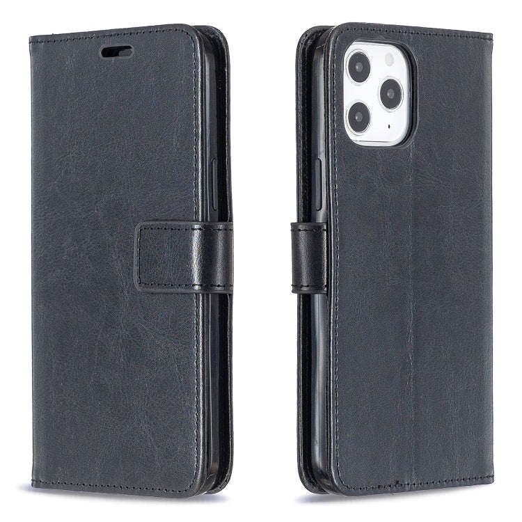 For iPhone 12 Pro Max Crazy Horse Texture Horizontal Flip Leather Case with Holder & Card Slots &...