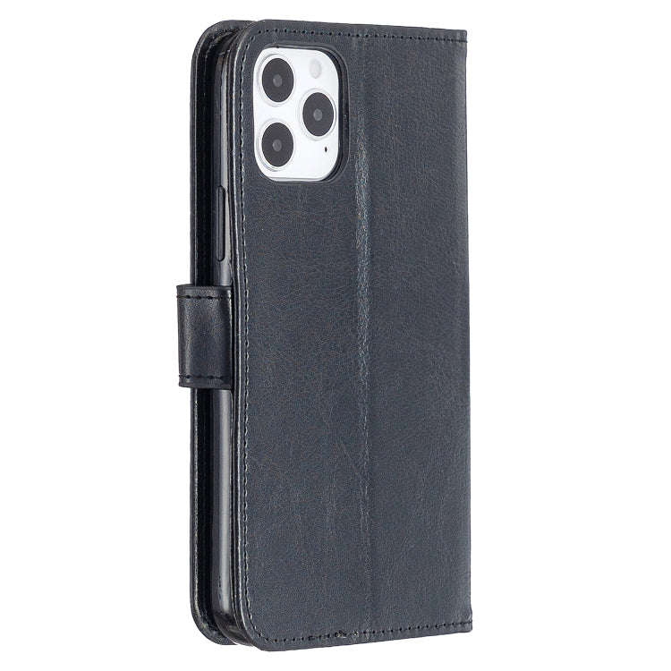 For iPhone 12 Pro / 12 Max Crazy Horse Texture Horizontal Flip Leather Case with Holder & Card Sl...