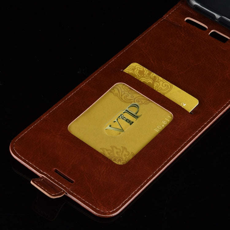For iPhone 12 Pro Max R64 Texture Single Vertical Flip Leather Protective Case with Card Slots & ...