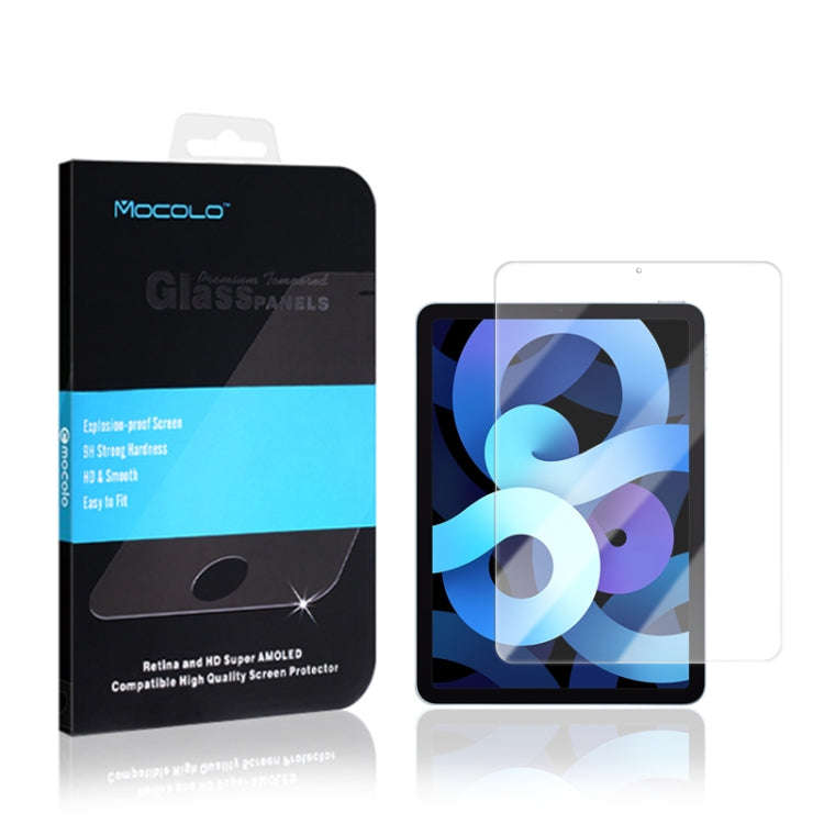 For iPad Air 2020 10.9 inch  mocolo 0.33mm 9H Hardness Surface 2.5D Explosion-proof Tempered Glas...